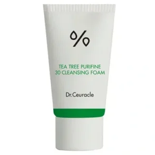 Dr. Ceuracle-Tea Tree Purifine 30-Cleansing Foam(10).webp Tea Tree Purifine 30 Cleansing Foam Гель-пінка для вмивання з екстрактом чайного дерева. Мініатюра.