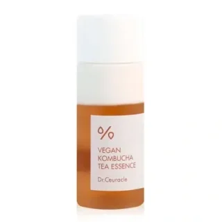 Vegan Kombucha Tea Essence  Веганська багатофункціональна кремова есенція з екстрактом комбучі і чорного чаю. Мініатюра.