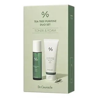 Dr.Ceuracle-Tea Tree Purifine Duo-Set Tea Tree Purifine Duo Set Набір засобів з чайним деревом (тонер + пінка для вмивання)