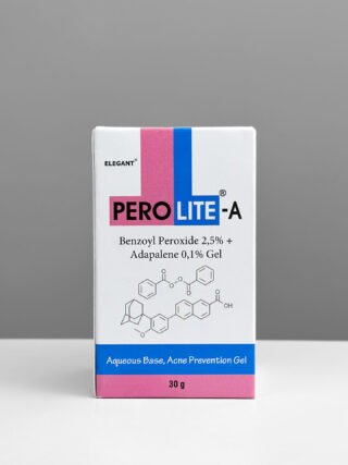 PEROLITE - А GEL Гель від акне Перолайт-А з бензоїл пероксидом та адапаленом.