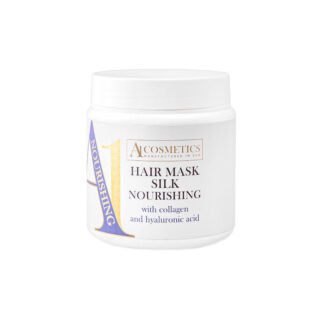 HAIR MASK SILK NOURISHING with collagen and hyaluronic acid  Шовкова живильна маска для волосся з колагеном та гіалуроновою кислотою