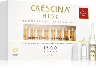 Crescina-Transdermic 1300-Re-Growth Засіб косметичний для догляду за волоссям та відновлення росту волосся для жінок Crescina HFSC Transdermic 1300