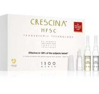 Засіб косметичний для догляду за волоссям і відновлення росту волосся та проти випадіння для жінок HFSC Transdermic Complete Treatment 1300
