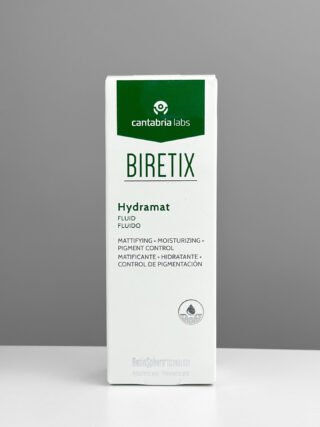 BIRETIX Hydramat Fluid. Матуючий, зволожуючий флюїд проти постакне та пігментації