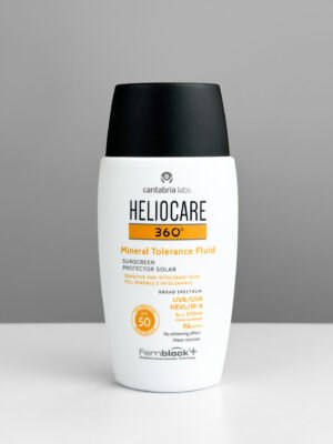 Cantabria Labs Heliocare 360 ​​Mineral Tolerance Fluid SPF 50. Сонцезахисний мінеральний крем-флюїд з SPF 50