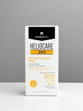 Cantabria Labs Heliocare 360 ​​Mineral Tolerance Fluid SPF 50. Сонцезахисний мінеральний крем-флюїд з SPF 50