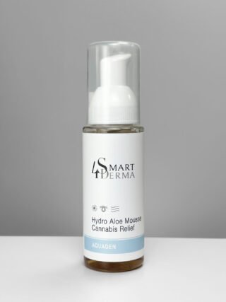 HYDRO ALOE MOUSSE CANNABIS RELIEF.Пінка для сухої та чутливої шкіри з канабісом.