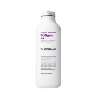 Шампунь для сухого та пошкодженого волосся Dr.FORHAIR Folligen Silk Shampoo