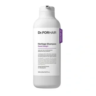 Dr.FORHAIR-Heritage Sweet Delight-shampoo.webp Антивіковий шампунь для ослабленої шкіри голови та тонкого волосся Dr.Forhair Heritage Shampoo Sweet Delight
