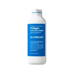 Глибокоочищаючий шампунь з ефектом охолодження Dr.Forhair Folligen Deep Clean Cooling Shampoo