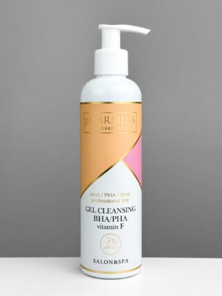 Cleansing gel BHA/PHA & vitamin F 5% рН 3.0 Очищуючий гель з PHA/BHA кислотами і вітаміном F 5% рН 3.0