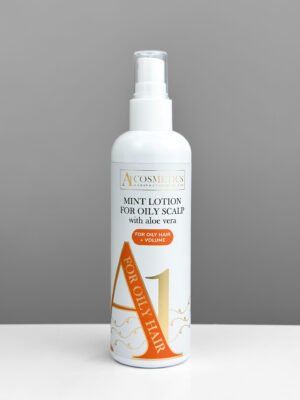 MINT LOTION FOR OILY SCALP WITH ALOE VERA + VOLUME  Мʼятний лосьйон для жирної шкіри голови з Алое Вера + ОБʼЄМ