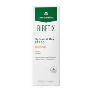 BIRETIX Hydramat Day SPF 30 Colour. Матуючий флюїд з тоном для проблемної шкіри
