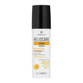 Тональний сонцезахисний гель з бежевим відтінком Cantabria Labs Heliocare 360 ​​Color Gel Oil-Free Sunscreen SPF 50+ Beige