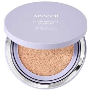 Тональний кушон з ефектом сяйва Arocell Glow Perfect Cushion SPF50+ PA+++