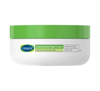 Cetaphil Нічний зволожувальний крем для нормальної, чутливої та дуже сухої шкіри обличчя