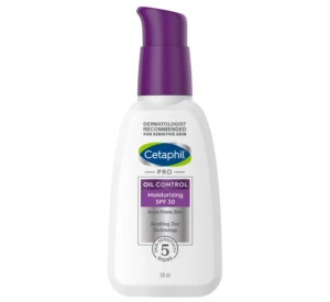 Cetaphil PRO Oil Control Зволожувальний лосьйон для чутливої, масної та схильної до акне шкіри обличчя, SPF 30